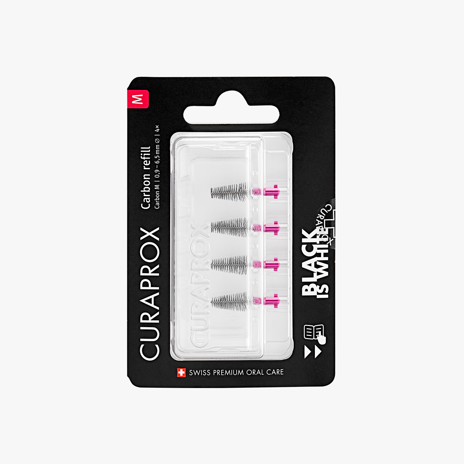 IDB Refill Carbon. size M. 4 pcs